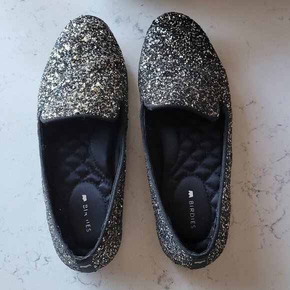 Birdies Shoes - Birdies Starling Glitter Flats